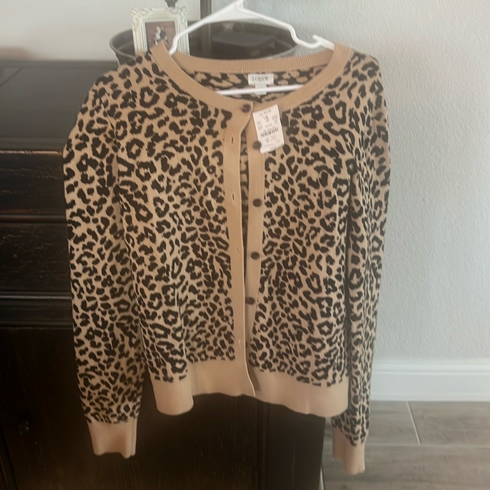 NWT J Crew M - Button up Sweater/Cardigan